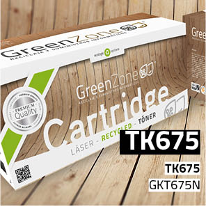 Green Zone para Kyocera TK675 Kit Toner Black (20.000 Copias)
