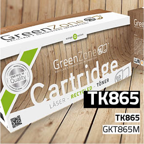 Green Zone para Kyocera TK865 Kit Toner Magenta (12.000 Copias)