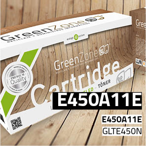 Green Zone para Lexmark E450A11E / E352A21E Kit Toner Black (6.000 Copias)