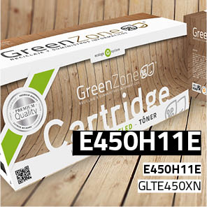 Green Zone para Lexmark E450H11E / E352H21E Kit Toner Black (11.000 Copias)