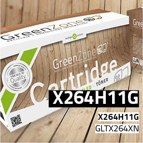 Green Zone para Lexmark X264H11G Kit Toner Black (9.000 Copias)