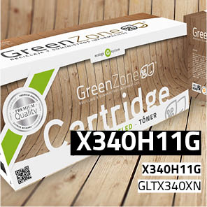 Green Zone para Lexmark X340H11G Kit Toner Black (6.000 Copias)
