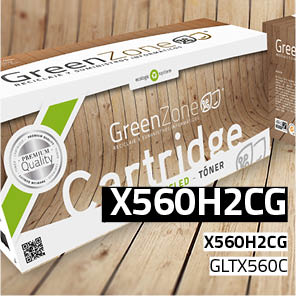 Green Zone para Lexmark X560H2CG Kit Toner Cyan (10.000 Copias)