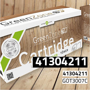 Green Zone para Oki 41304211 / 41963007 Kit Toner Cyan (10.000 Copias)
