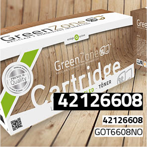 Green Zone para Oki 42126608/ 42126673/ 42126644/ 42126665 Kit Opc Black (17.000 Copias)