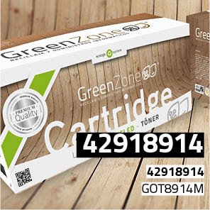 Green Zone para Oki 42918914 Kit Toner Magenta (15.000 Copias)