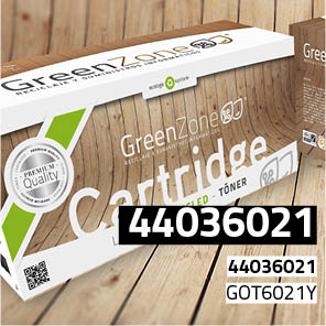 Green Zone para Oki 44036021 Kit Toner Yellow (15.000 Copias)