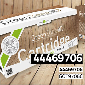Green Zone para Oki 44469706 Kit Toner Cyan (2.000 Copias)
