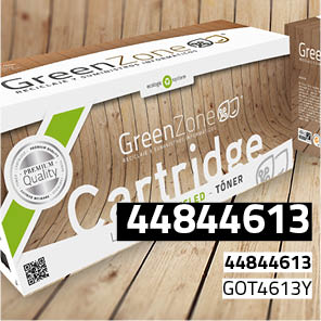 Green Zone para Oki 44844613 Kit Toner Yellow (7.300 Copias)