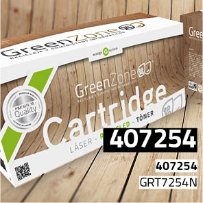 Green Zone para Ricoh 407254 Black (2.600 Copias)