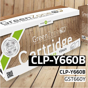 Green Zone para Samsung CLP-Y660B Kit Toner Yellow (5.000 Copias)