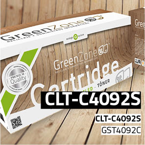 Green Zone para Samsung CLT-C4092S Kit Toner Cyan (1.000 Copias)