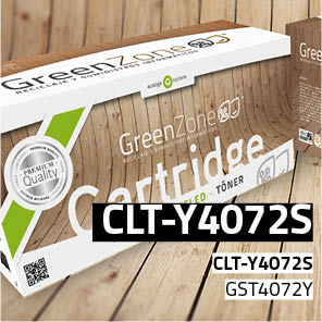 Green Zone para Samsung CLT-Y4072S Kit Toner Yellow (1.000 Copias)