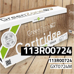 Green Zone para Xerox 113R00724 Kit Toner Magenta (6.000 Copias)
