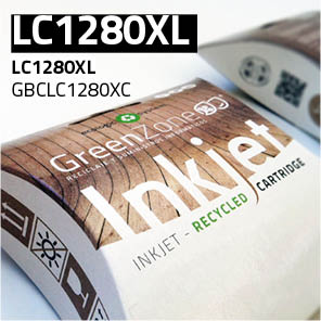Green Zone para Brother LC1280XL Cyan (18 ml)