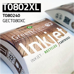 Green Zone para Epson T080240XL Cyan (19 ml)
