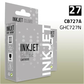Clone para HP C8727AE (27) Negro (15 ml)
