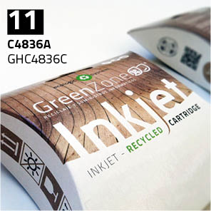 Green Zone para HP C4836A (11) Cyan (32 ml)