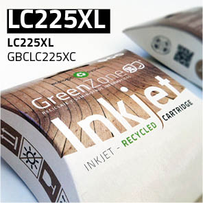 Green Zone para Brother LC225XL Cyan (16 ml)