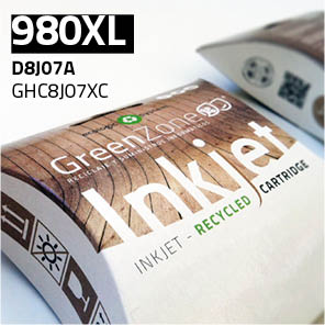 Green Zone para HP D8J07A (980XL) Cyan (120 ml)