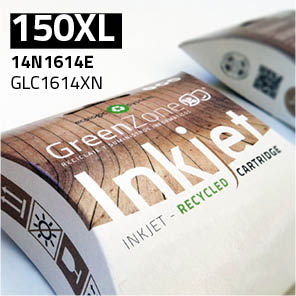 Green Zone para Lexmark 14N1614E (150XL) Black (35 ml)