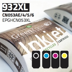 Economy Pack Green Zone para  HP 932/33XL (BK/C/M/Y+ Papel A6)