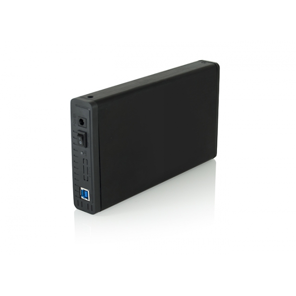 Caja Ext. 3GO  HDD 3.5&quot; SAT+USB 3.0 Negra