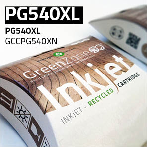 Green Zone para Canon PG540XL Black (22 ml)