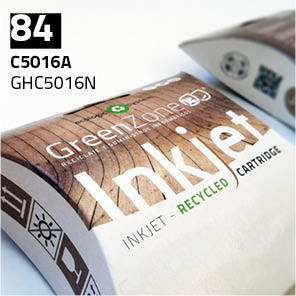 Green Zone para HP C5016A (84) Black (69 ml)