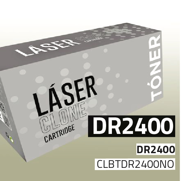 Clone para Brother DR2400 Kit Opc Black (12.000 Copias)