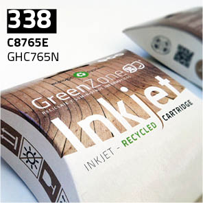Green Zone para HP C8765E (338) Black (15 ml)