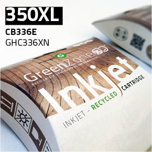 Green Zone para HP CB336E (350XL) Black XL (30 ml)