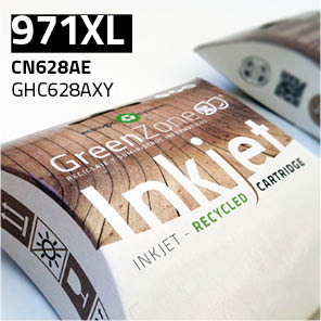 Green Zone para HP CN628AE (971XL) Yellow (90 ml)
