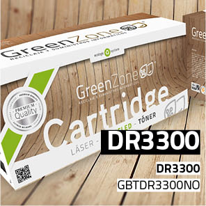 Green Zone para Brother DR3300/ DR3330/ DR3380 Kit Opc Black (30.000 Copias)