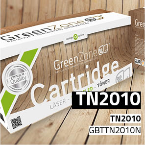 Green Zone para Brother TN2010 Kit Toner Black (2.600 Copias)