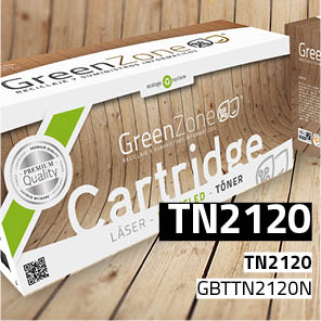 Green Zone para Brother TN2120 Kit Toner Black (2.600 Copias)