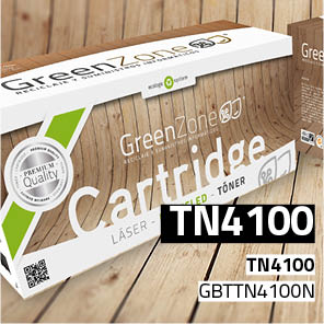 Green Zone para Brother TN4100 Kit Toner Black (7.500 Copias)