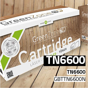 Green Zone para Brother TN6600 Kit Toner Black (6.000 Copias)