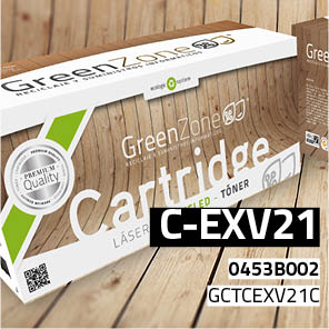 Green Zone para Canon (C-EXV21) 0453B002 Kit Toner Cyan (14.000 Copias)