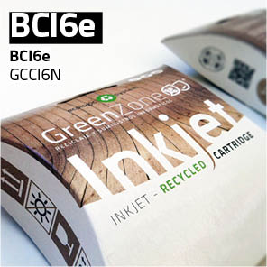 Green Zone para Canon BCI3e /5e /6e Black (14 ml)
