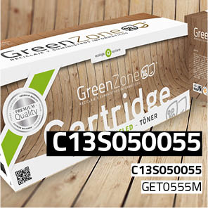 Green Zone para Epson C13S050055 Kit Toner Magenta (2.700 Copias)