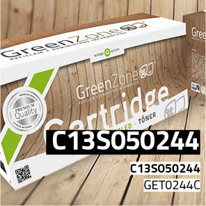 Green Zone para Epson C13S050244 Kit Toner Cyan (8.500 Copias)