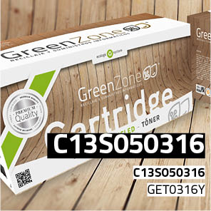Green Zone para Epson C13S050316 Kit Toner Yellow (5.500 Copias)