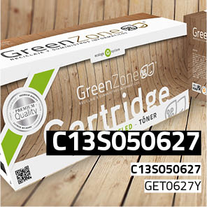 Green Zone para Epson C13S050627 Kit Toner Yellow (2.500 Copias)
