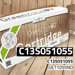 Green Zone para Epson C13S051055 / 1710400-002 Kit Opc Black (20.000 Copias)