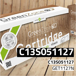 Green Zone para Epson C13S051127 Kit Toner Black (9.500 Copias)