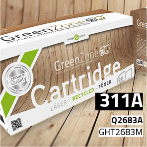 Green Zone para HP Q2683A (311A) Magenta (6.000 Copias)