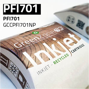 Green Zone para Canon PFI701 Black Mate Pigmentado (700 ml)