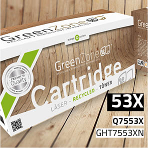 Green Zone para HP Q7553X (53X) Black (7.000 Copias)