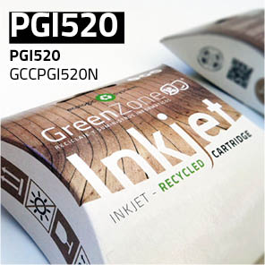 Green Zone para Canon PGI520 Black (20 ml)
